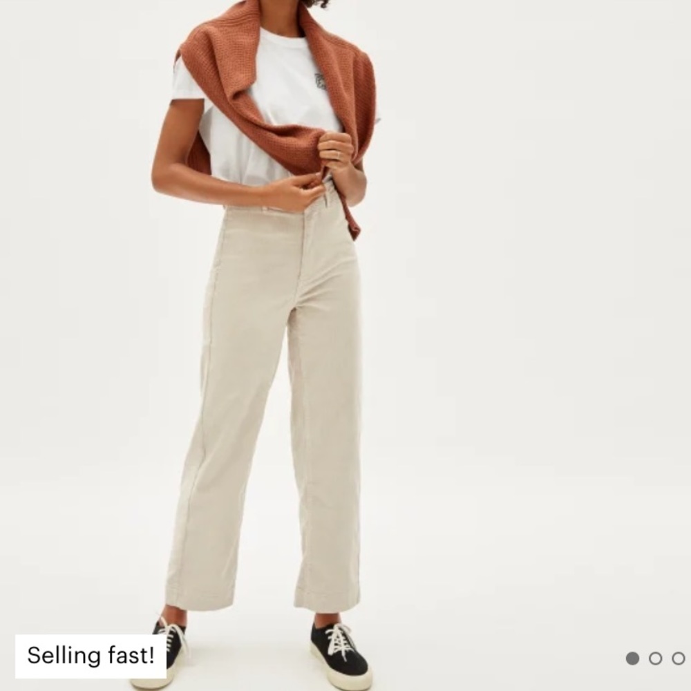 Everlane corduroy wide leg pant